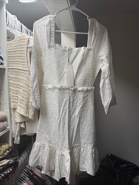 Veronica beard white sundress
